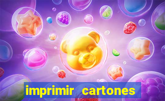 imprimir cartones de bingo